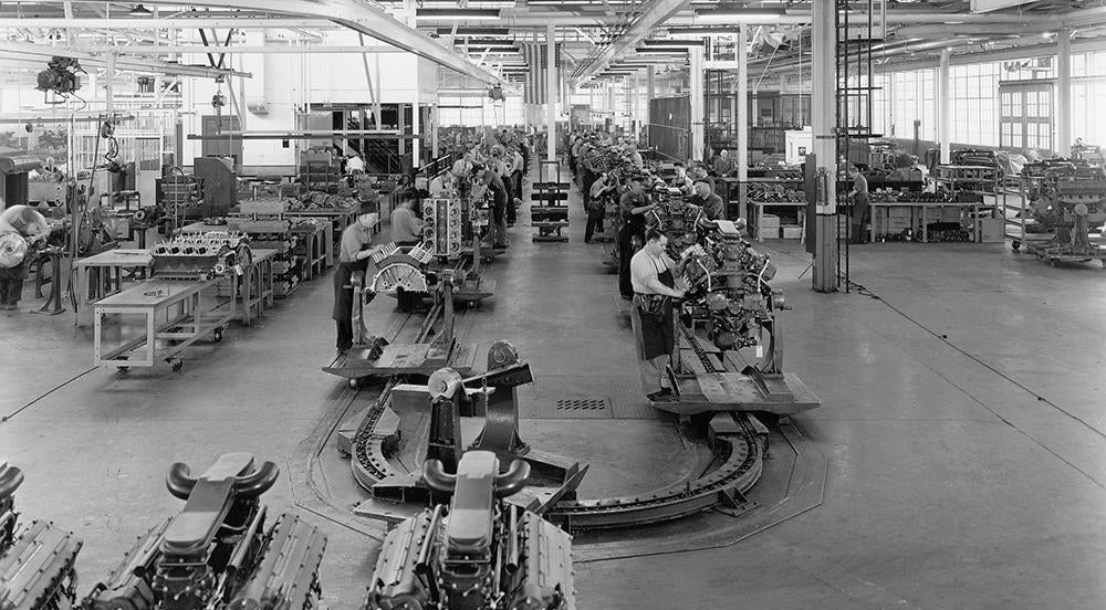 1945_strange_holiday_016 general motord detroit 1940s